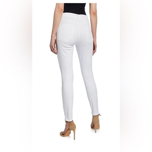 FRAME Le High Skinny Jeans in White 32 NWT - Picture 2 of 11